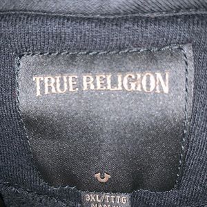 True religion short sleeve hoodie